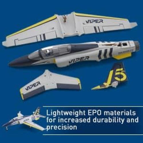 Avión RC FMS Viper V2 70mm EDF Azul Marino PNP 3.46kg