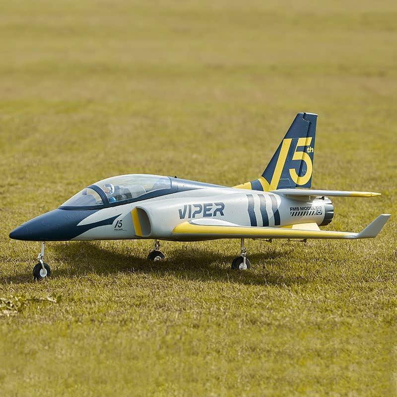 Avión RC FMS Viper V2 70mm EDF Azul Marino PNP 3.46kg