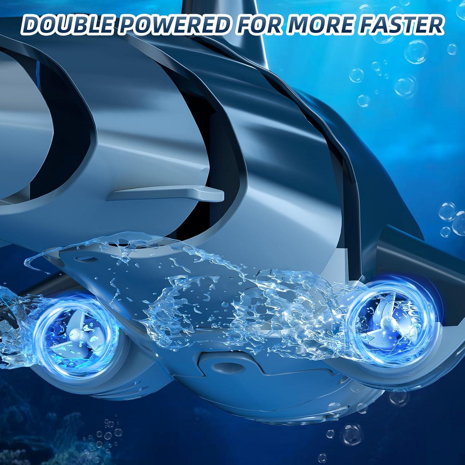 Juguete de Tiburón Control Remoto KIZONLY 1:18 para Piscina