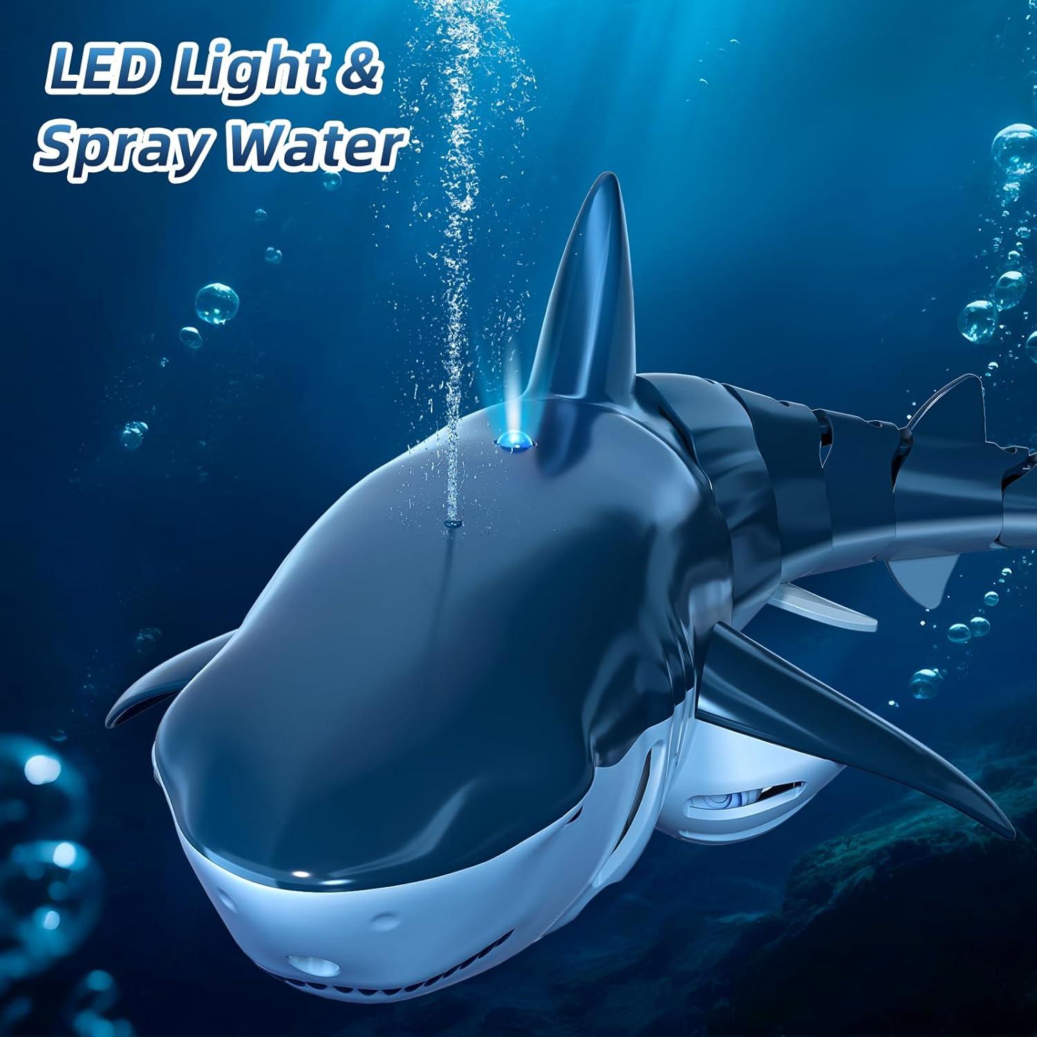 Juguete de Tiburón Control Remoto KIZONLY 1:18 para Piscina