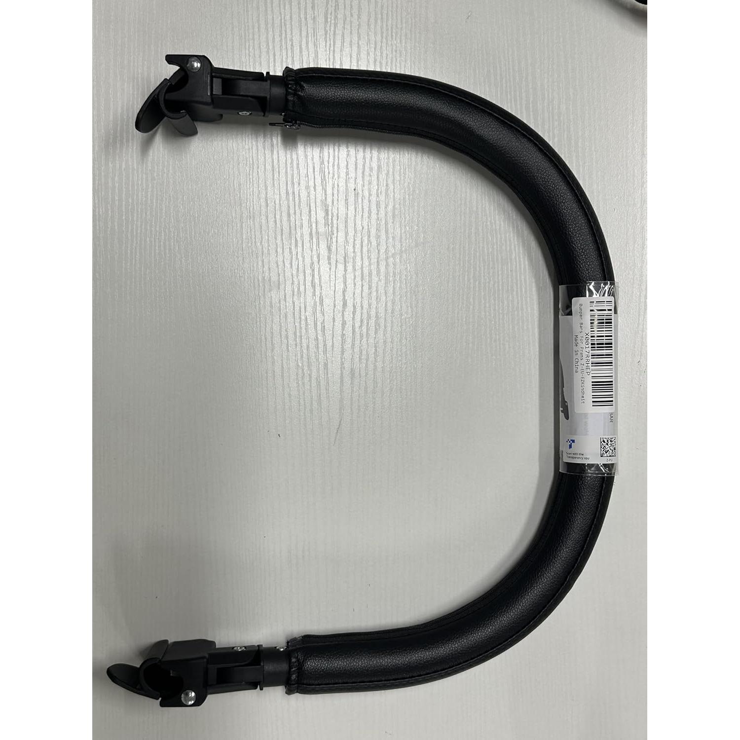 Barra de Parachoques para Cochecito BBZ Yoyo/Yoya - Cuero PU Negro