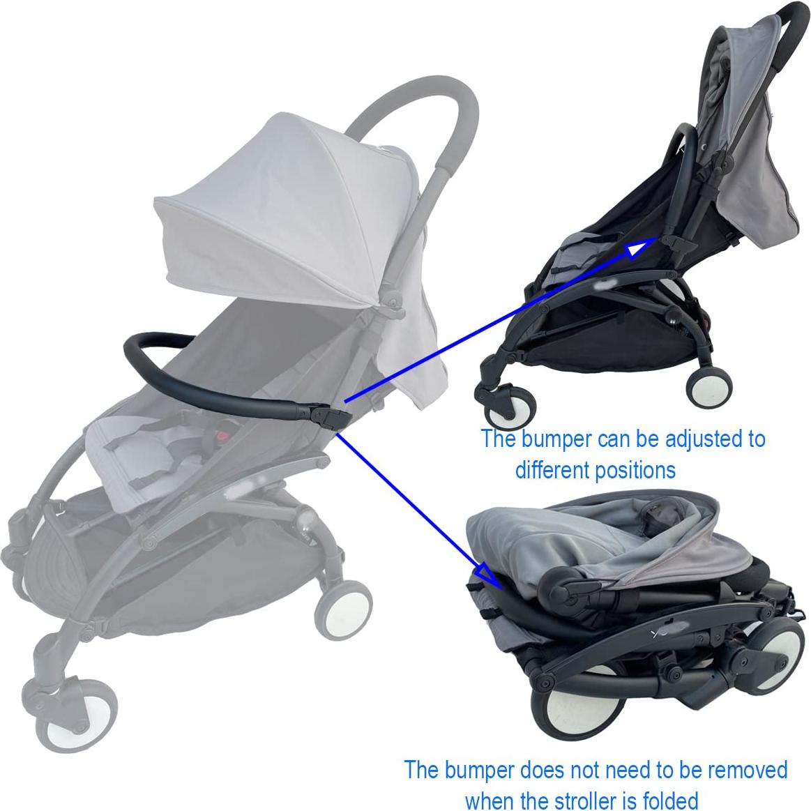 Barra de Protección Babyzen YOYO 2/YOYO+/YOYO3 Cuero PU