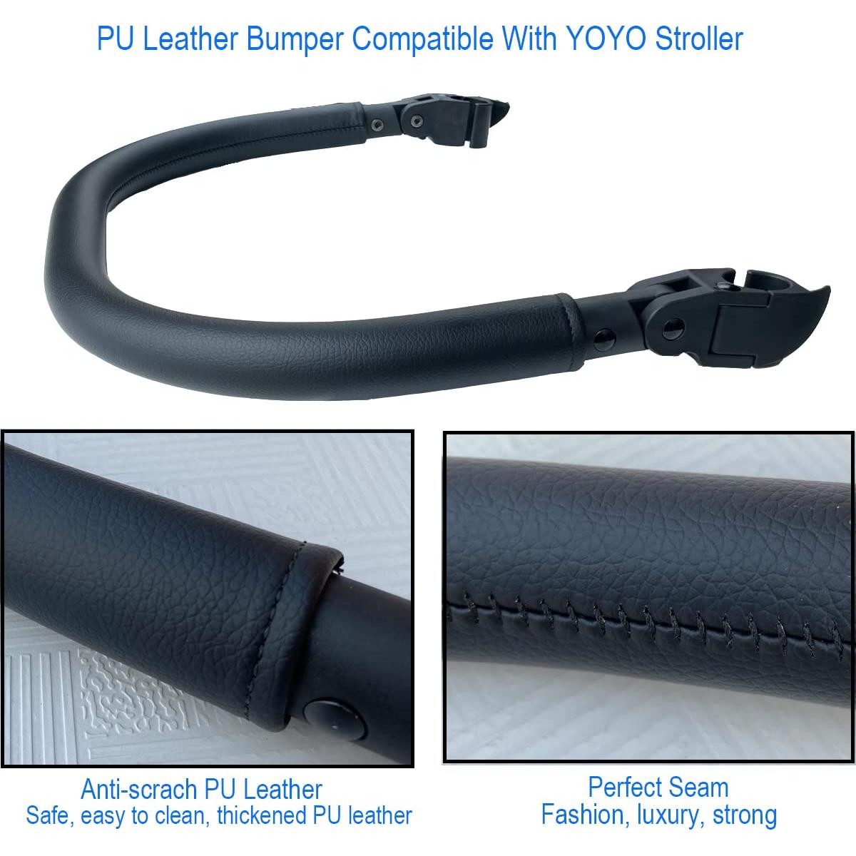Barra de Protección Babyzen YOYO 2/YOYO+/YOYO3 Cuero PU
