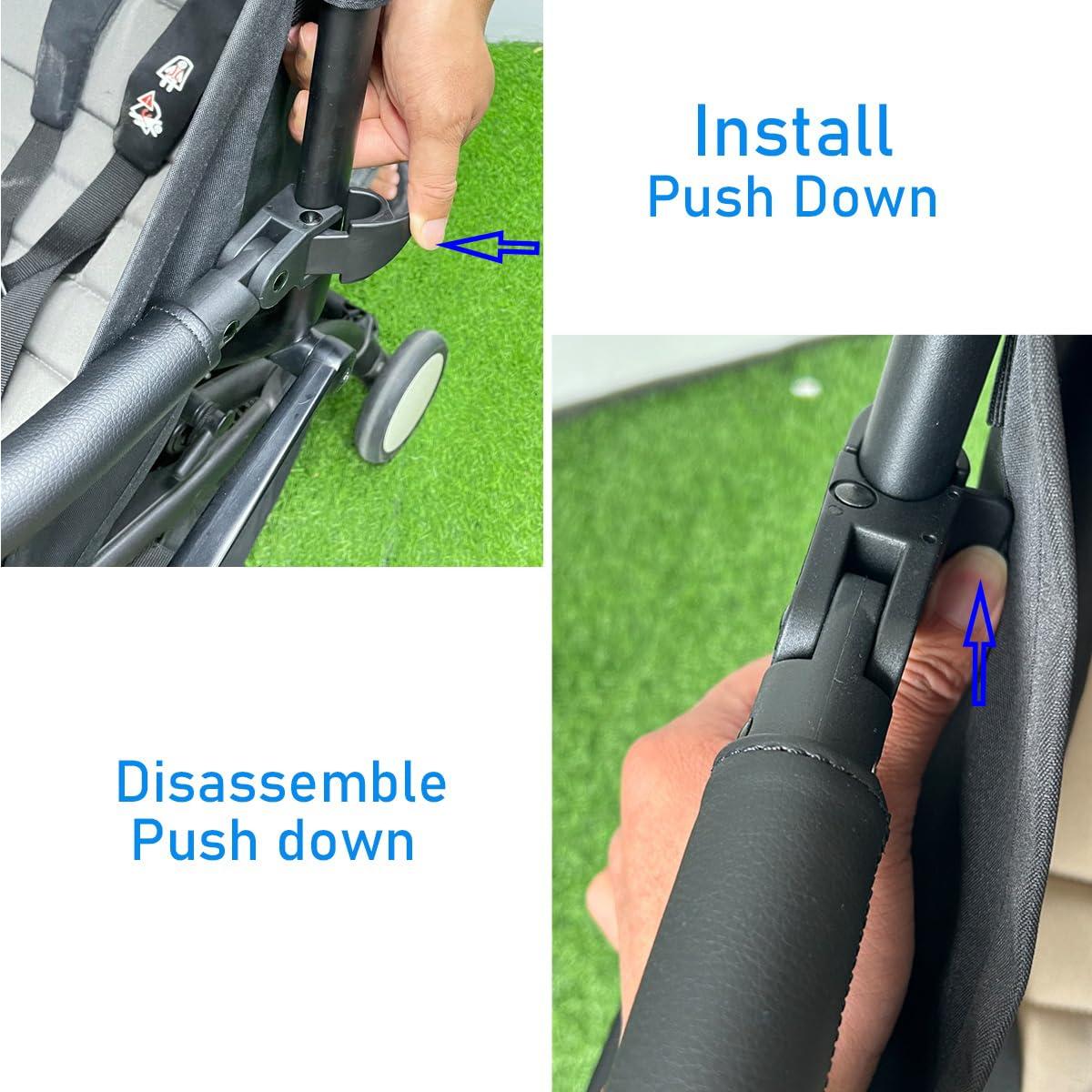 Barra de Protección Babyzen YOYO 2/YOYO+/YOYO3 Cuero PU