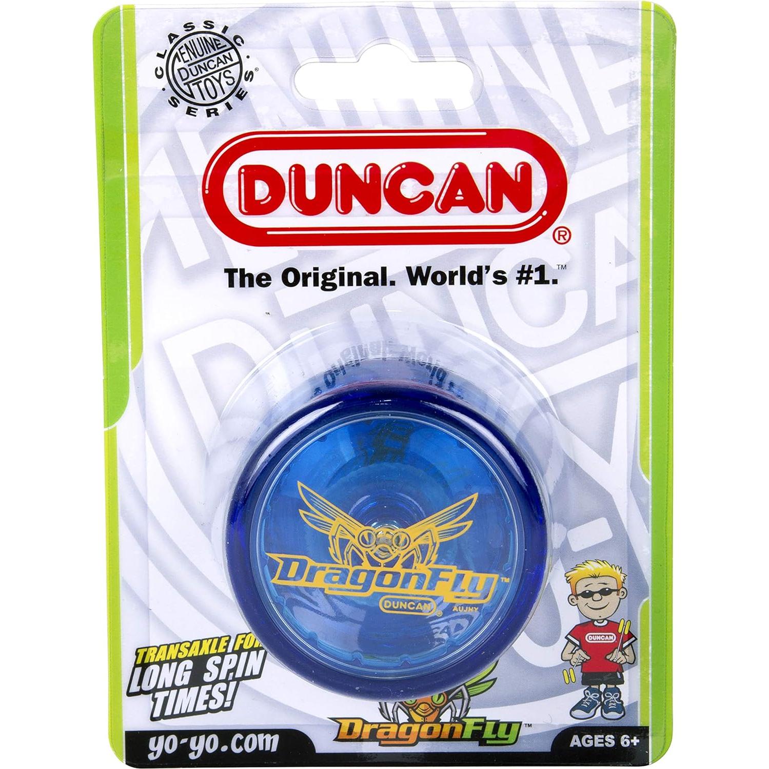 Yo-Yo Dragonfly Duncan Toys Azul Claro - Eje Transaxial