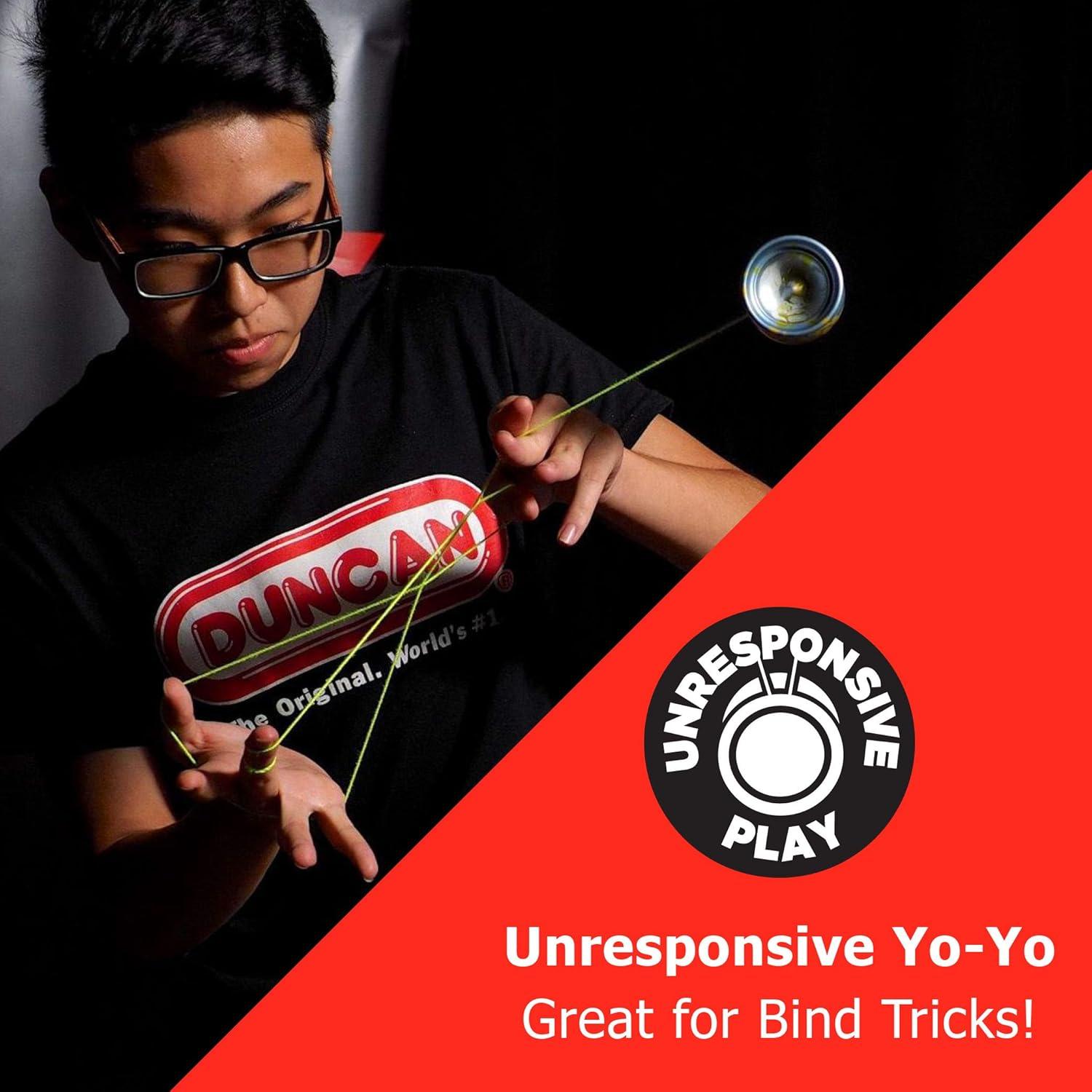 Yo-Yo Duncan Gran Diversión Pro No Responsivo Azul Amarillo