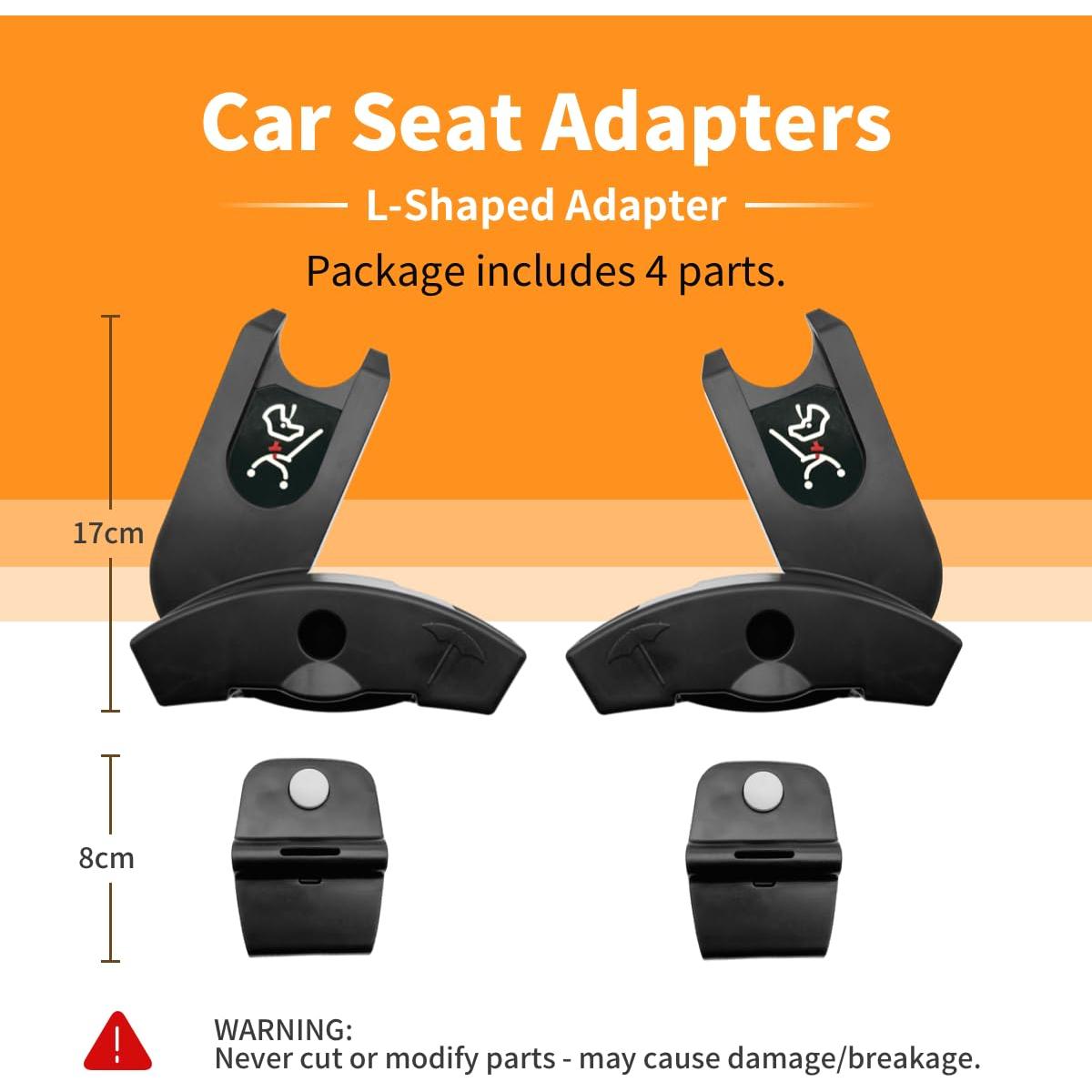 Adaptador de asiento de coche Babyzen YOYO YOYO2 L ligero