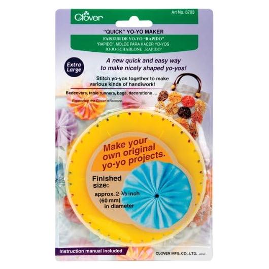 Cortador de Yo-Yo Clover Extra Grande 6.03 cm para Manualidades