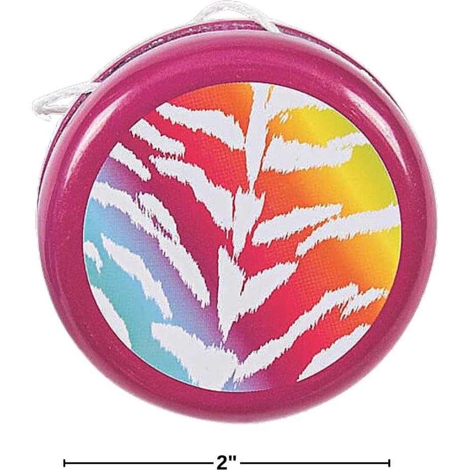 Yoyos de Animales Fun Express - 12 Piezas para Niños