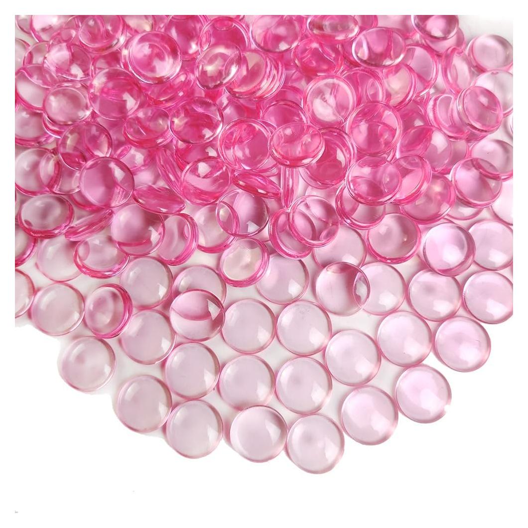 Rellenos de Jarrón Rosa Brillante HappyFiller 630 PCS 15 mm