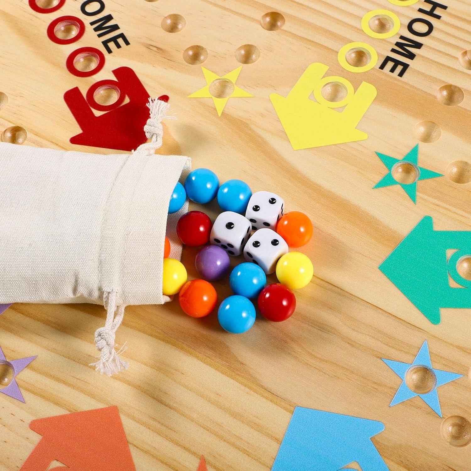 30 Canicas de Reemplazo 14mm para Juego Wahoo Aggravation