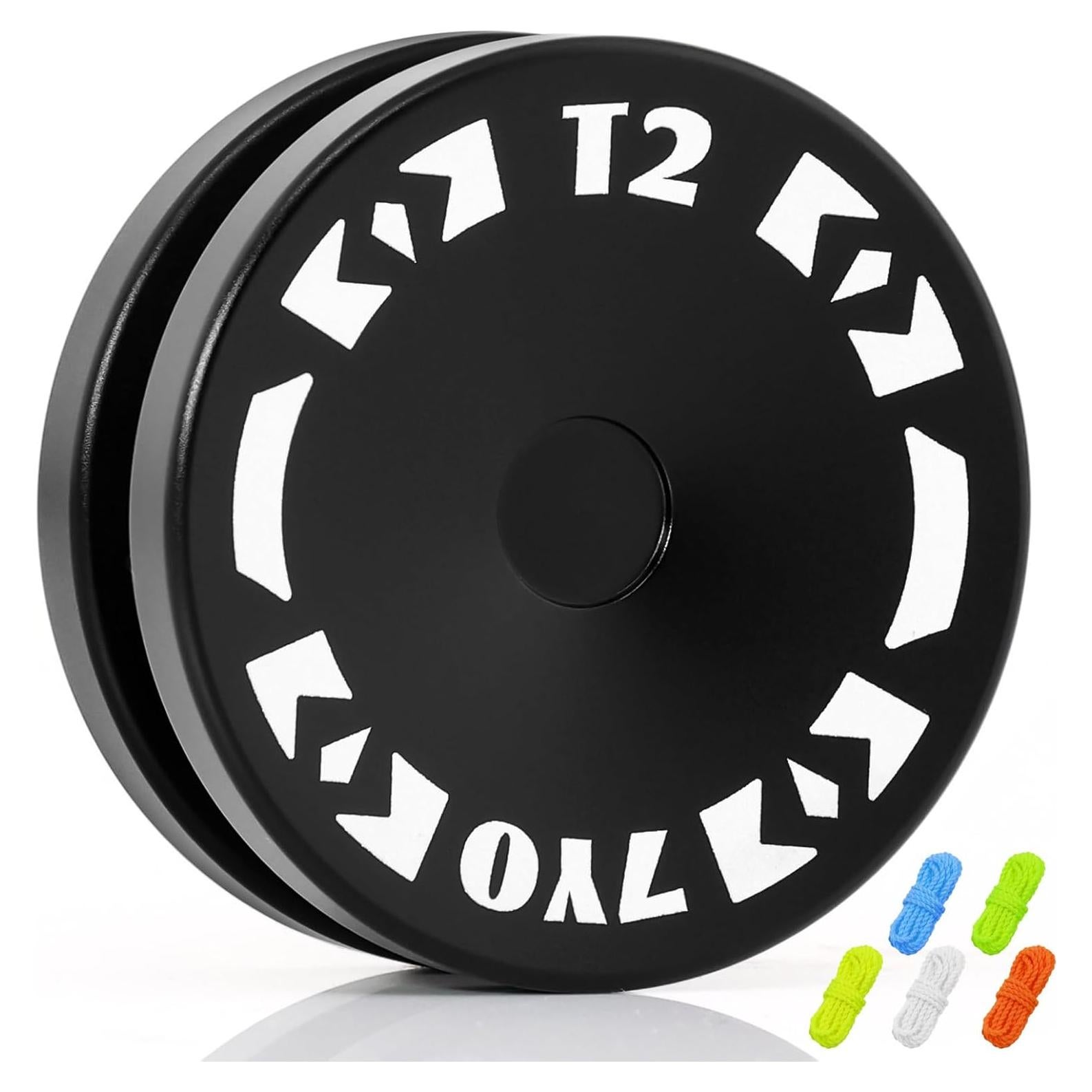 Yoyo T2 2A Responsivo 7YO para Niños - Aluminio 6061 Negro