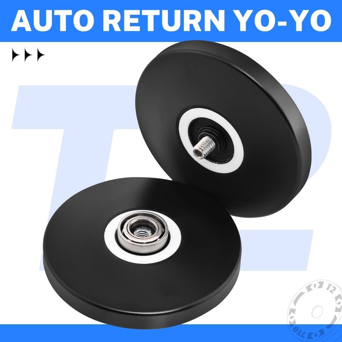 Yoyo T2 2A Responsivo 7YO para Niños - Aluminio 6061 Negro
