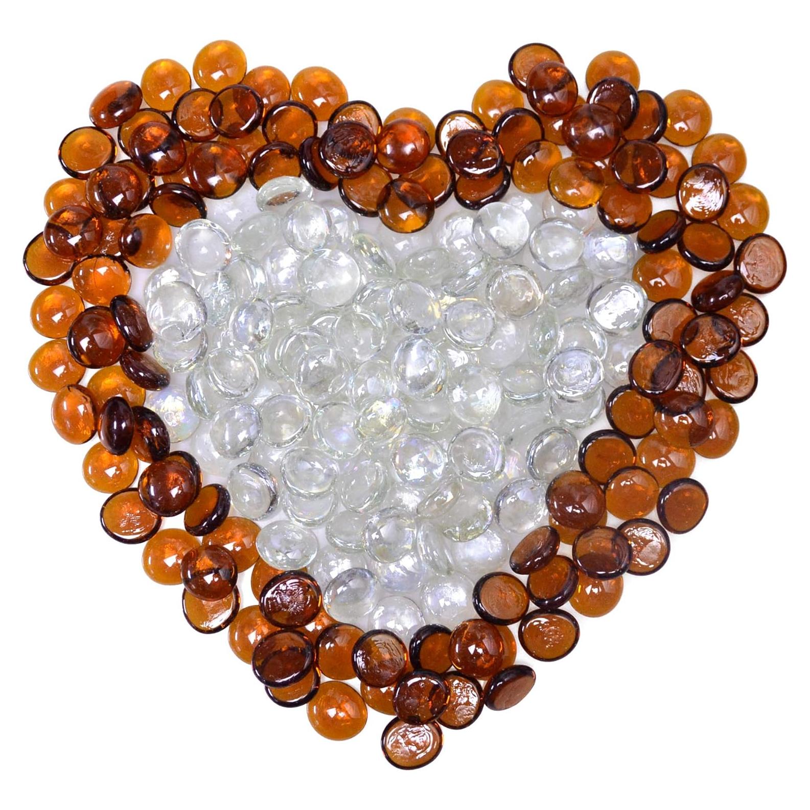 Canicas de Vidrio Planas Kissvian 2kg 19-20mm Decoración