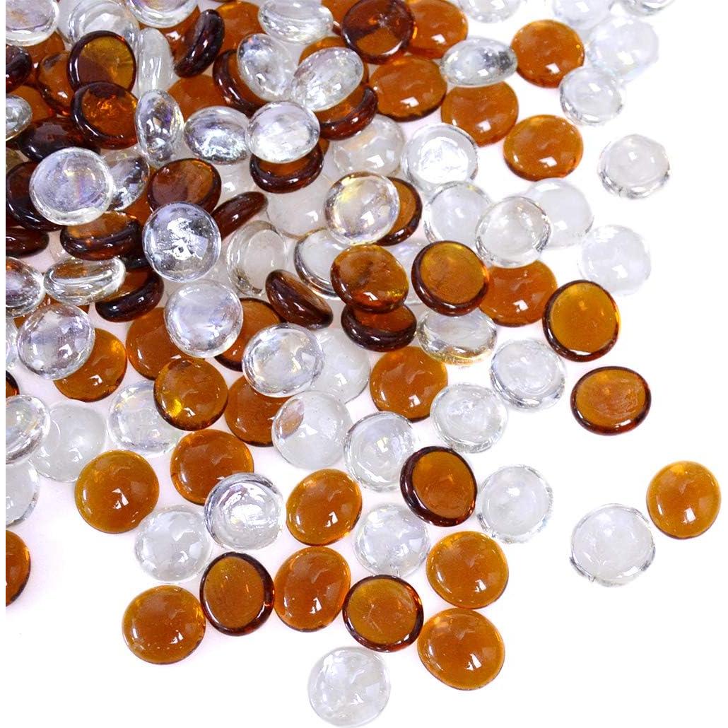 Canicas de Vidrio Planas Kissvian 2kg 19-20mm Decoración