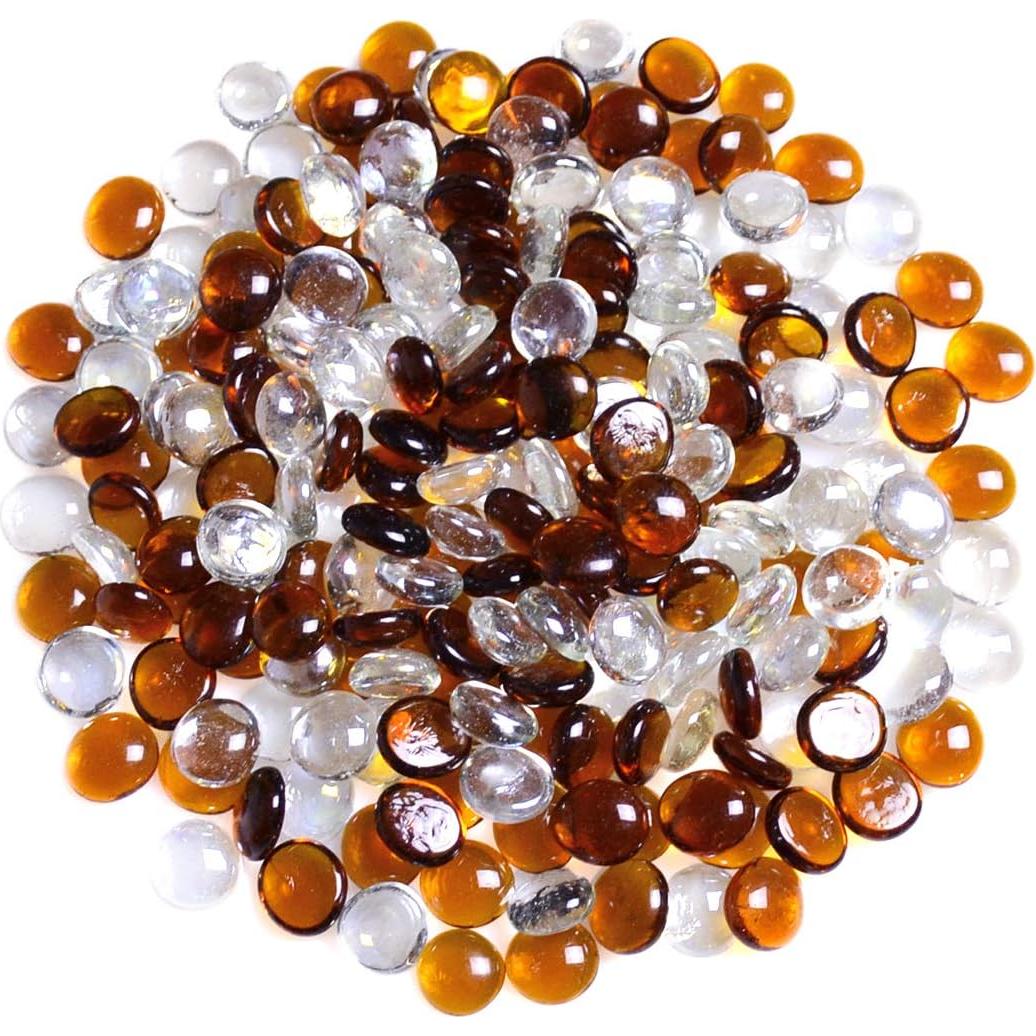 Canicas de Vidrio Planas Kissvian 2kg 19-20mm Decoración