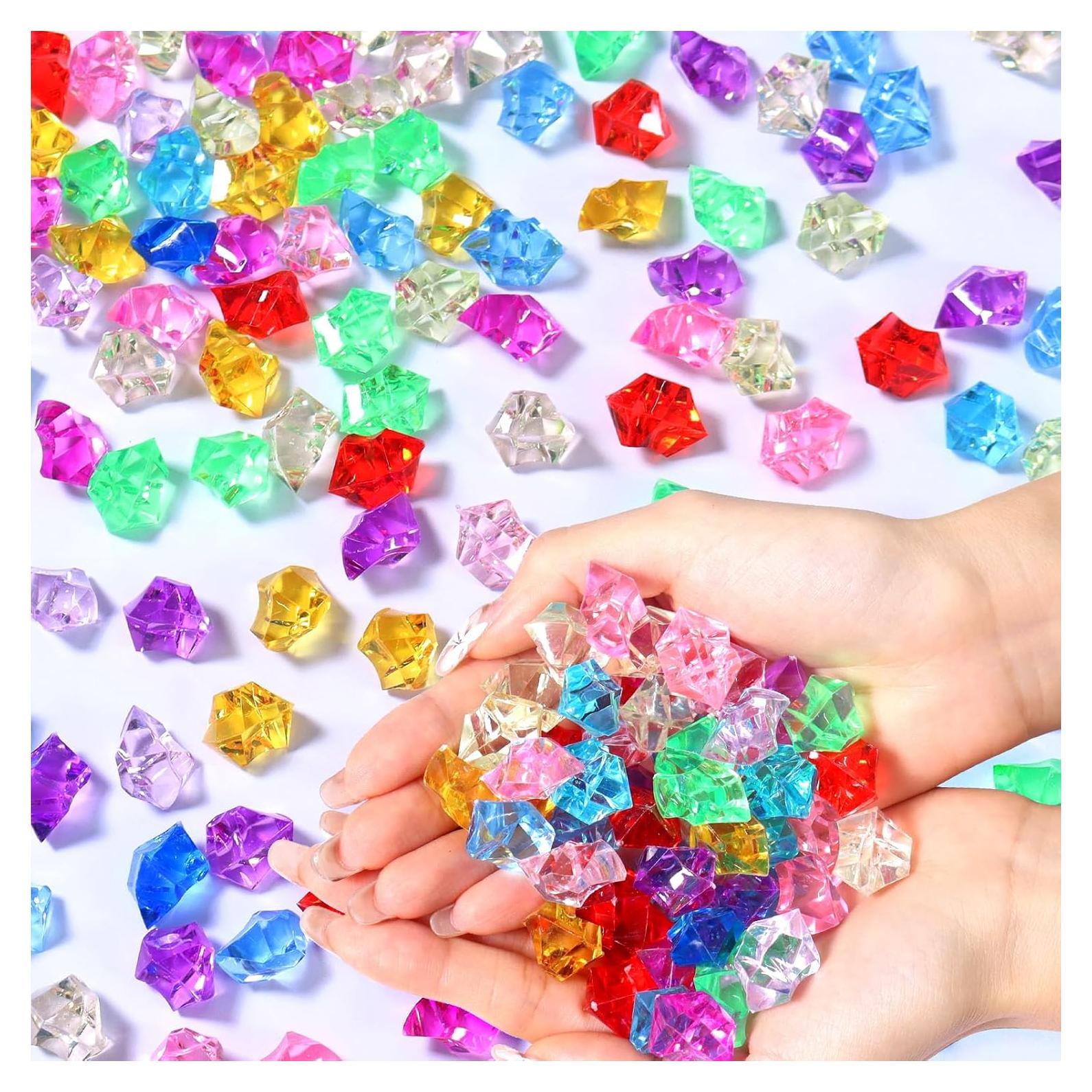 Rocas de Hielo Falsas Ceya 220PCS Acrílicas Coloridas 428g