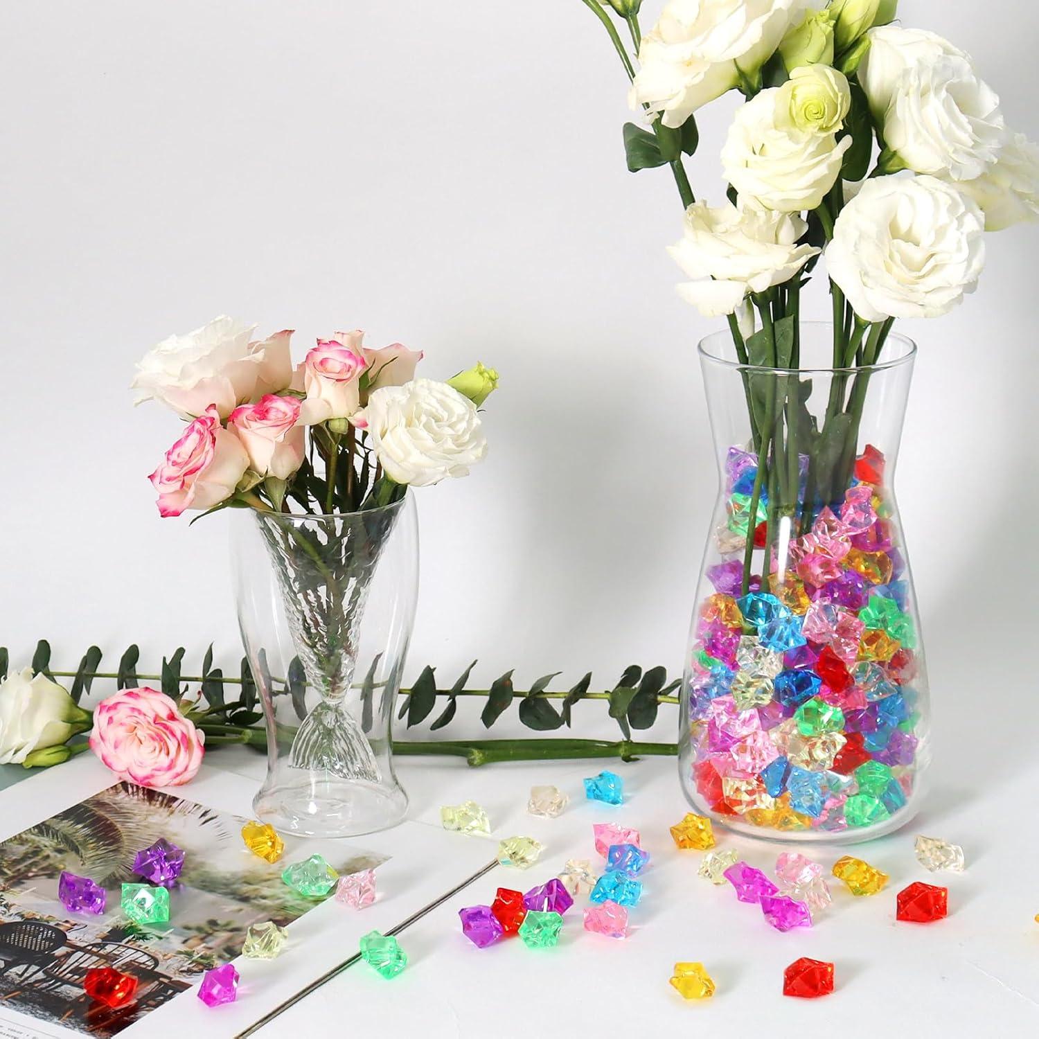 Rocas de Hielo Falsas Ceya 220PCS Acrílicas Coloridas 428g