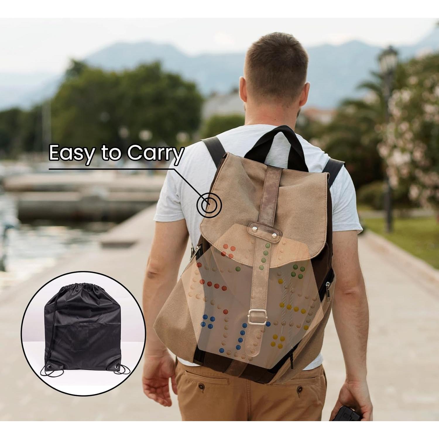 Juego de Mesa Fast Track Wahoo 2 en 1 para 4-6 Jugadores