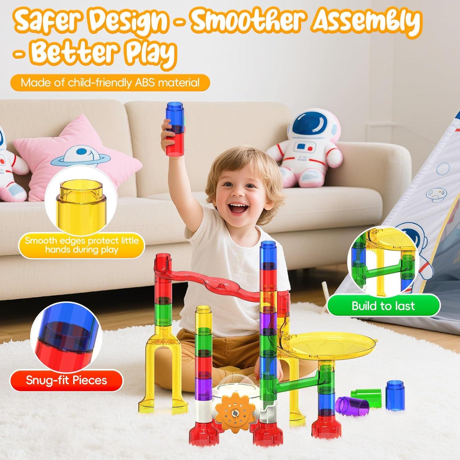 Carrera de Canicas Motorizada Shantou Nai De - Juguete STEM 153 Piezas