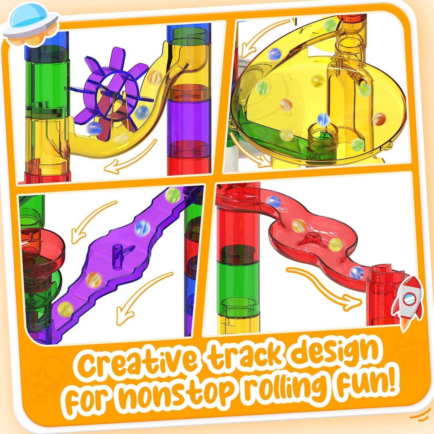 Carrera de Canicas Motorizada Shantou Nai De - Juguete STEM 153 Piezas