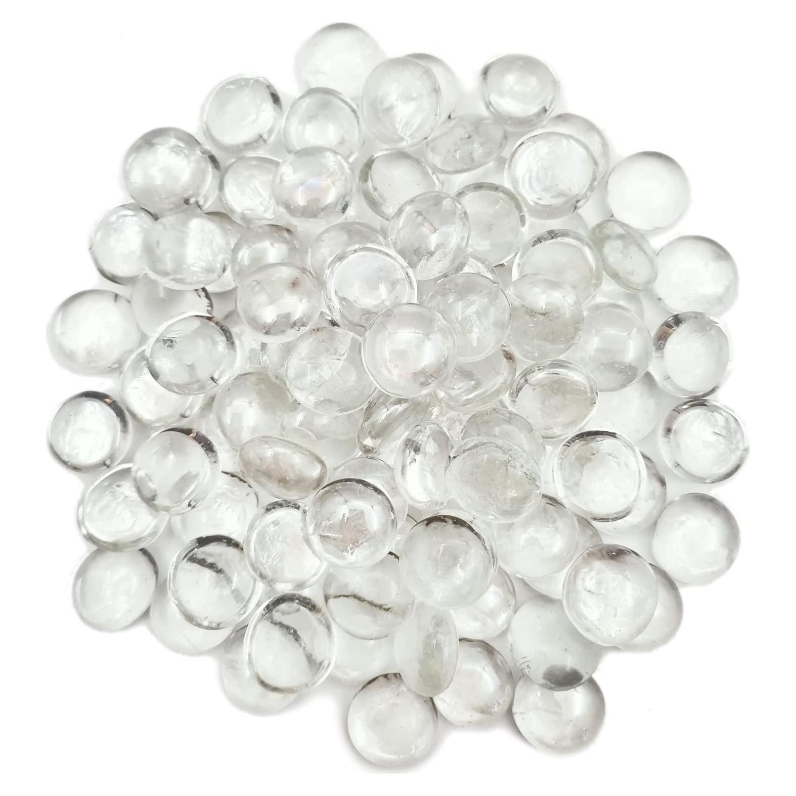 Canicas de Vidrio Planas YGFRSTO 0.45 kg para Decoración