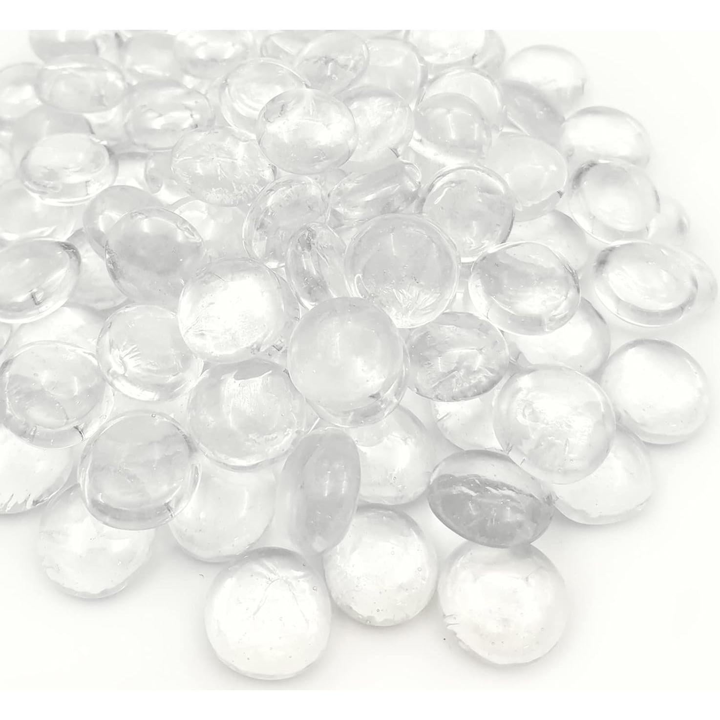 Canicas de Vidrio Planas YGFRSTO 0.45 kg para Decoración