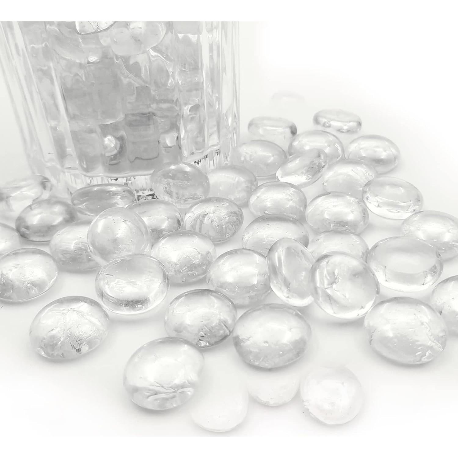 Canicas de Vidrio Planas YGFRSTO 0.45 kg para Decoración