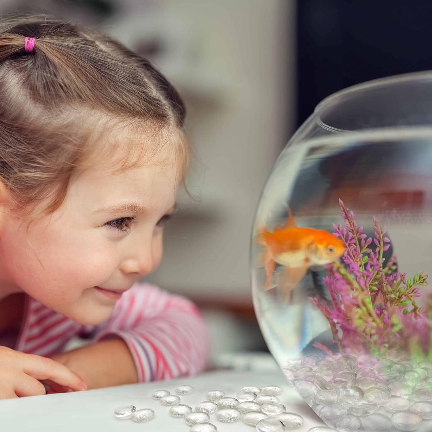 Canicas de Vidrio Planas YGFRSTO 0.45 kg para Decoración