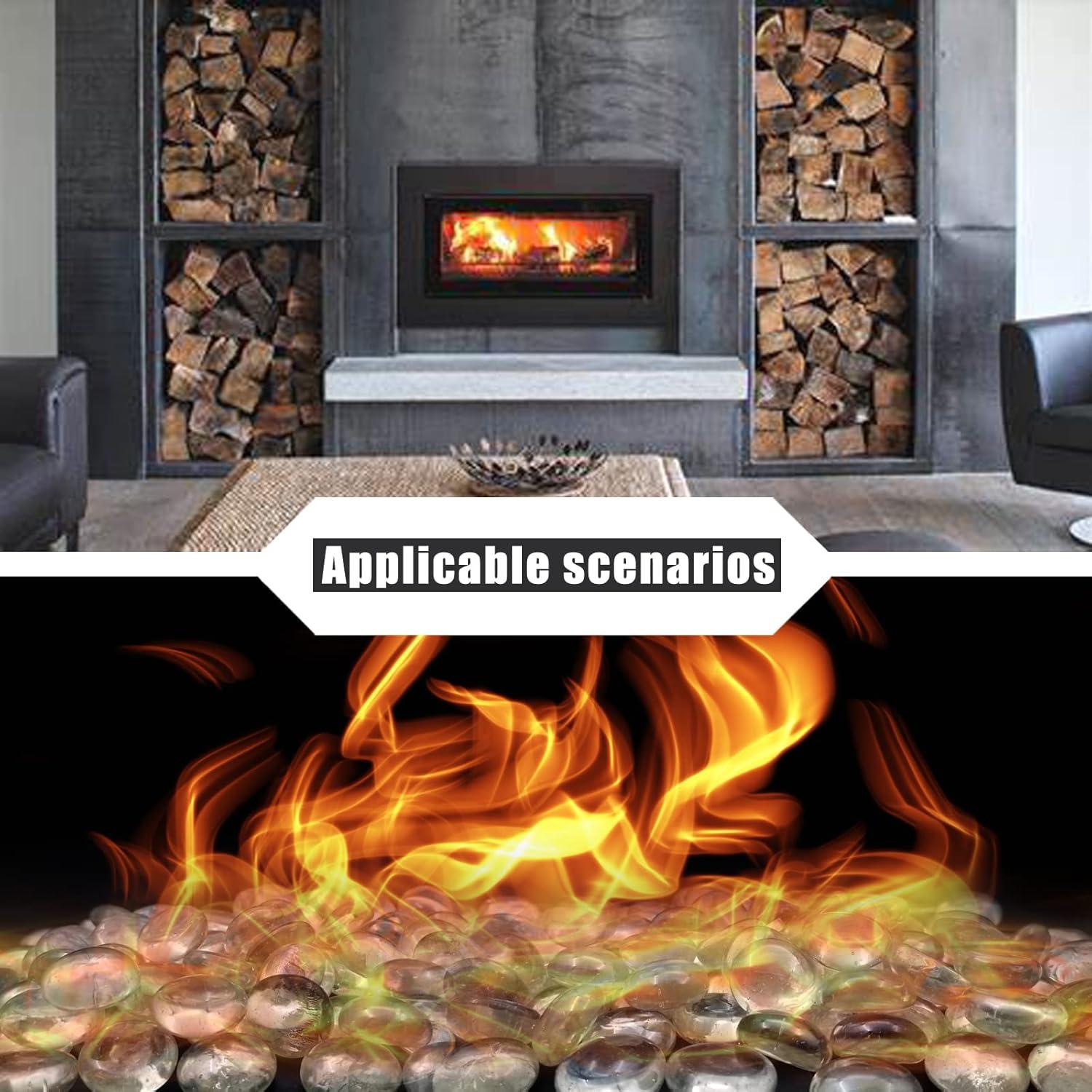 Canicas de Vidrio Planas YGFRSTO 0.45 kg para Decoración