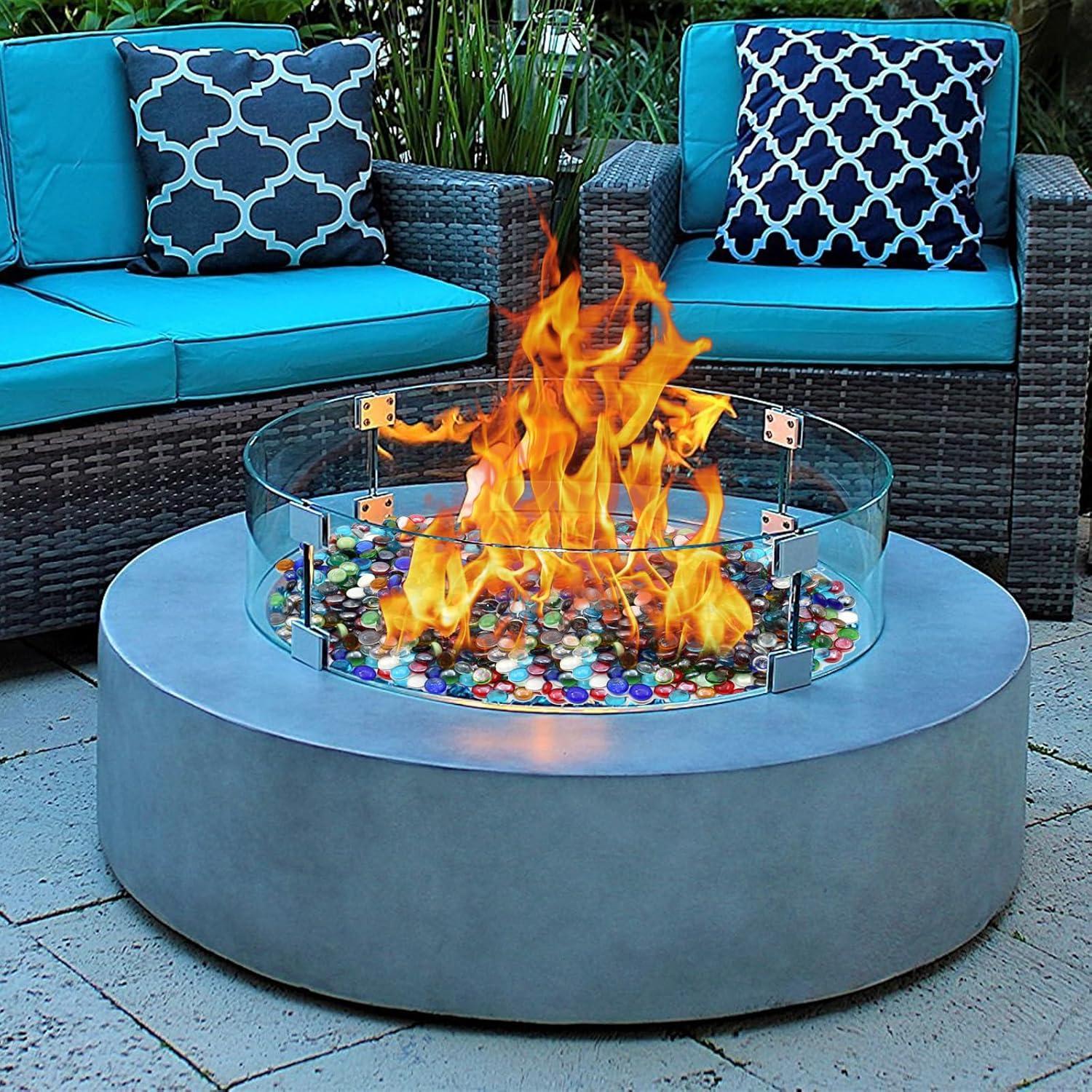 Canicas de Vidrio Planas Ismosm 1.81 kg para Jarrones y Manualidades