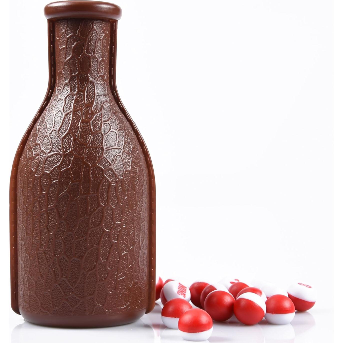 Botella Shaker Kelly Pool con 16 Bolas Guisantes de Conteo