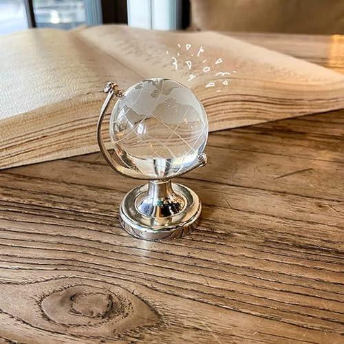 Globo de Cristal GOTOTOP con Mapa del Mundo 6.5 cm