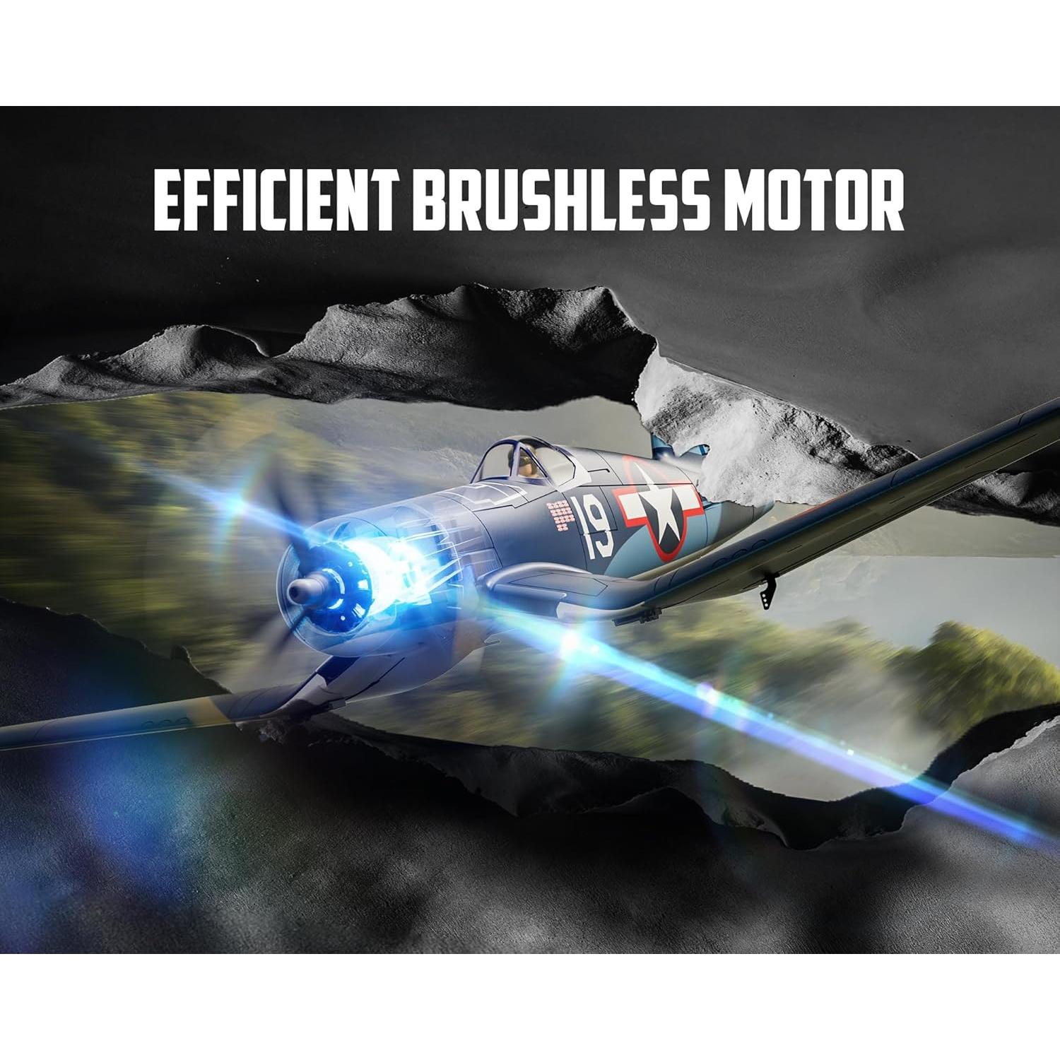 Avión RC VolantexRC F4U Corsair 4 Canales 50cm