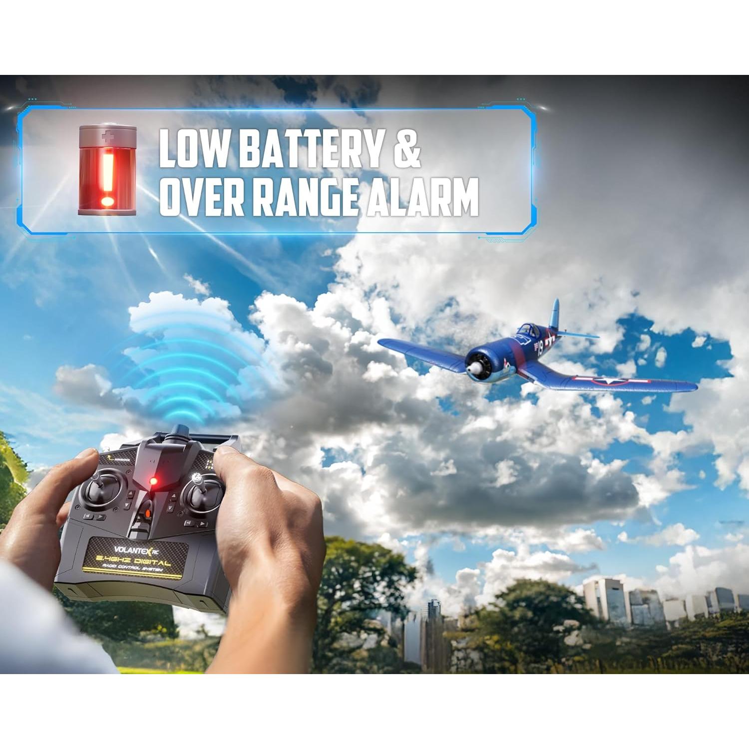 Avión RC VolantexRC F4U Corsair 4 Canales 50cm