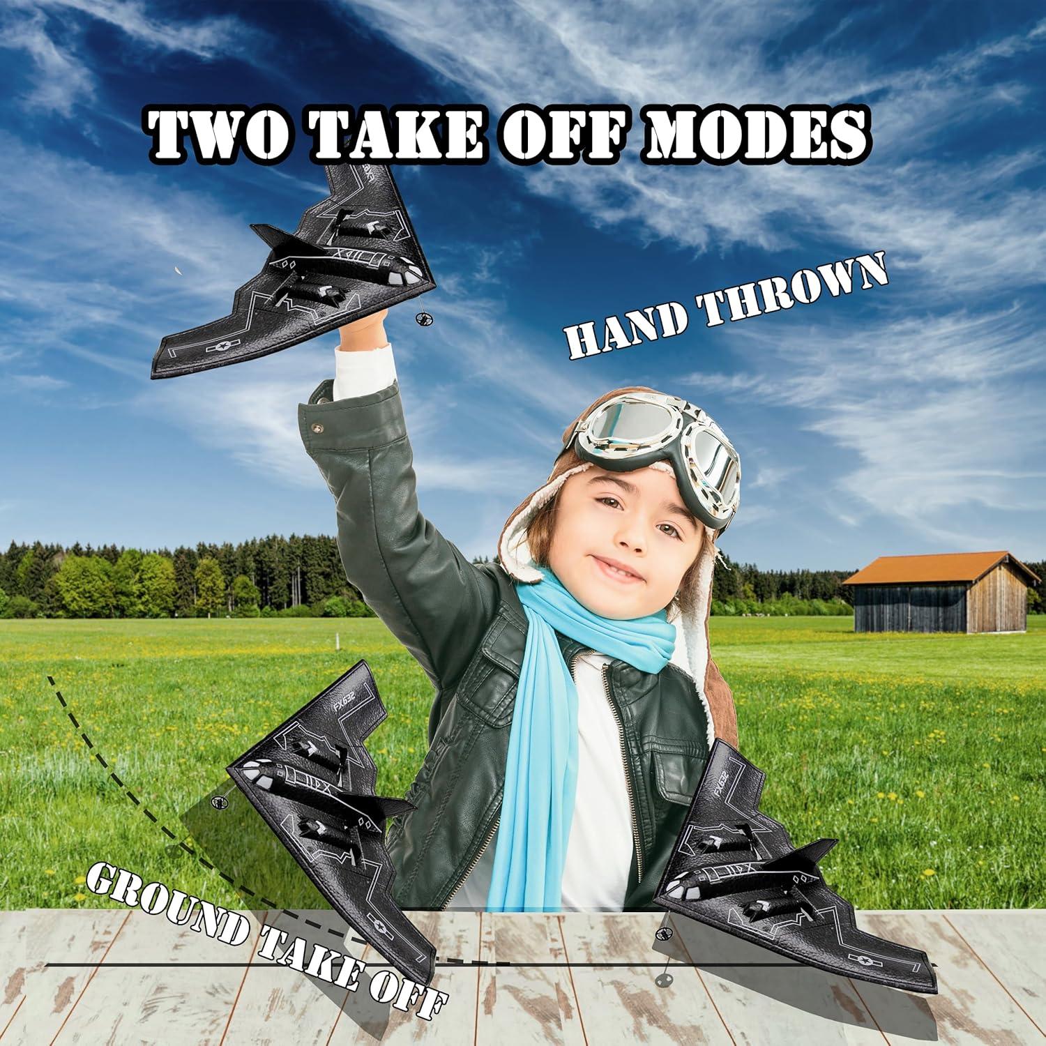 Avión RC B-2 Spirit EPP 2CH Control Remoto 272g