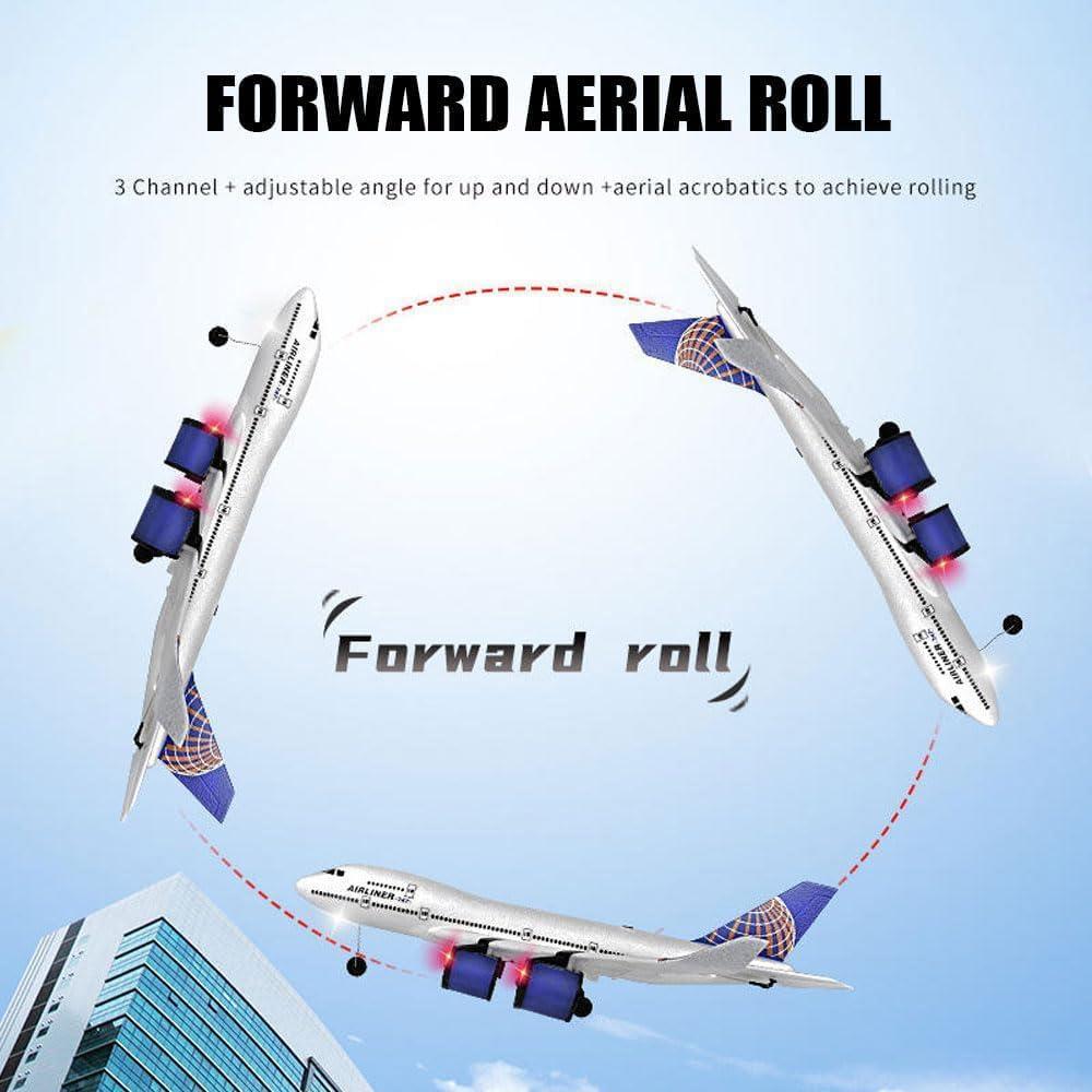 Avión Eléctrico RC Airbus A380/747 2.4G - EPP - 2 Baterías