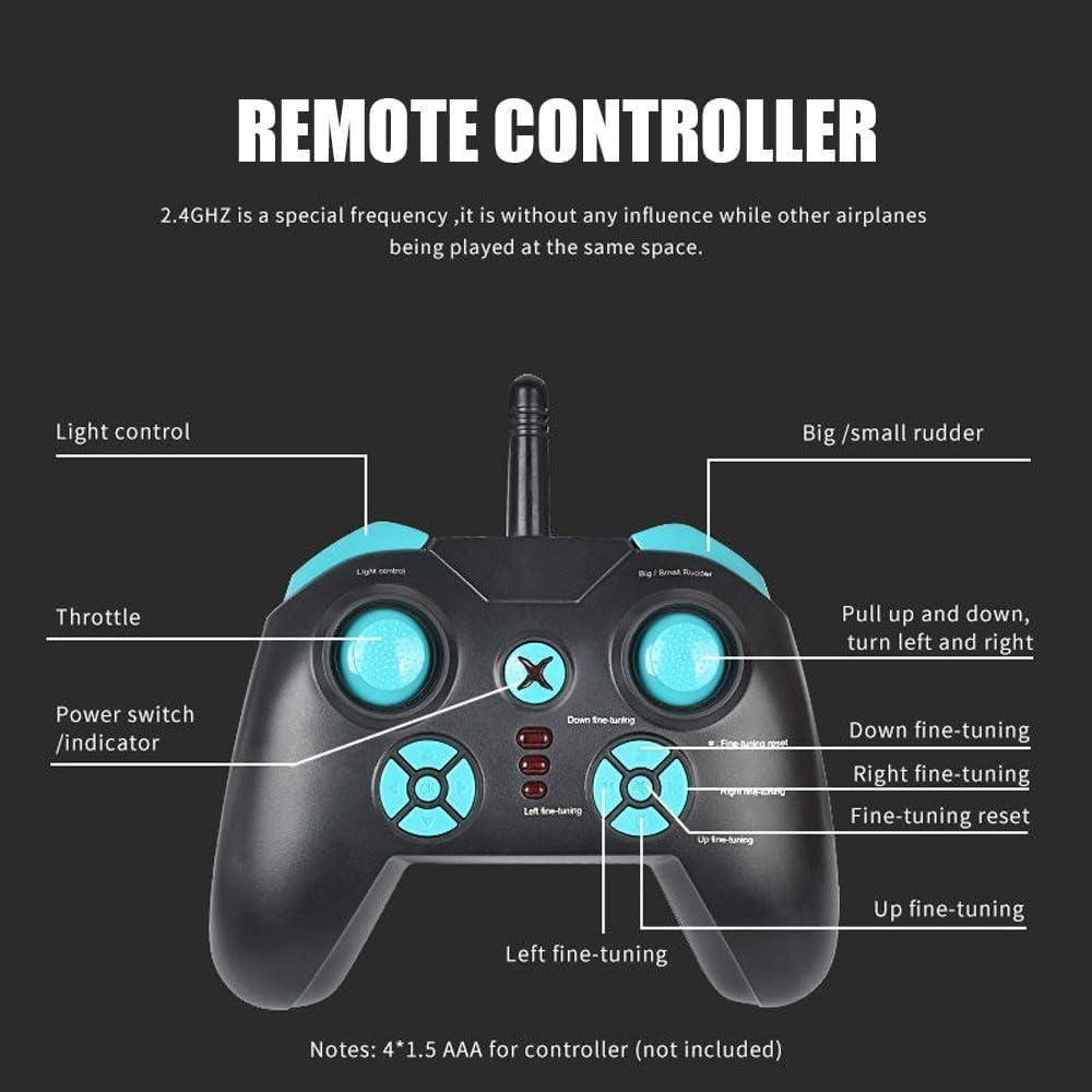 Avión Eléctrico RC Airbus A380/747 2.4G - EPP - 2 Baterías