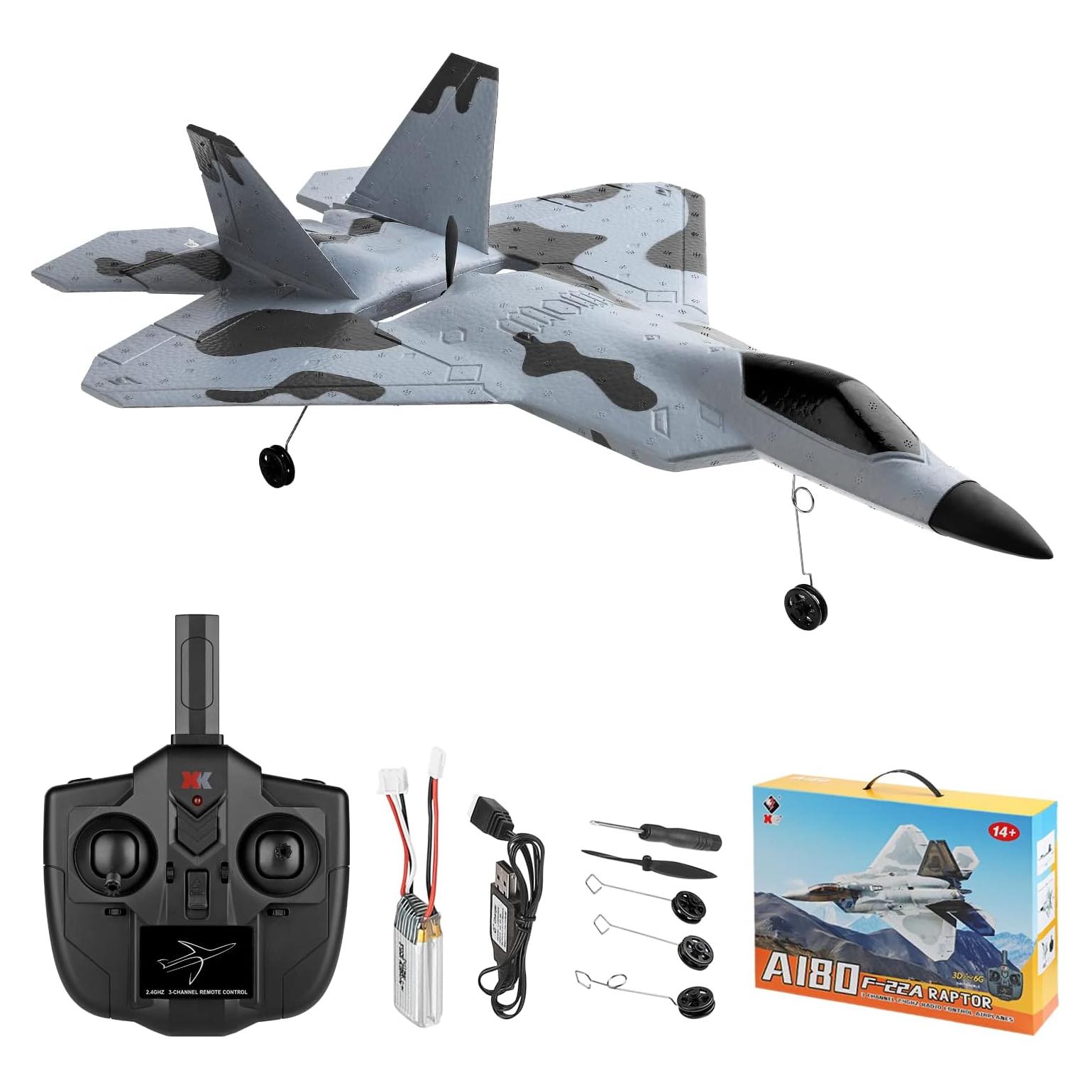 Avión RC WLtoys A180 3 Canales con Giroscopio 3D/6G