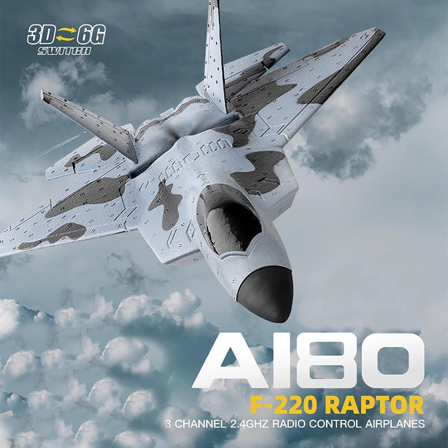 Avión RC WLtoys A180 3 Canales con Giroscopio 3D/6G