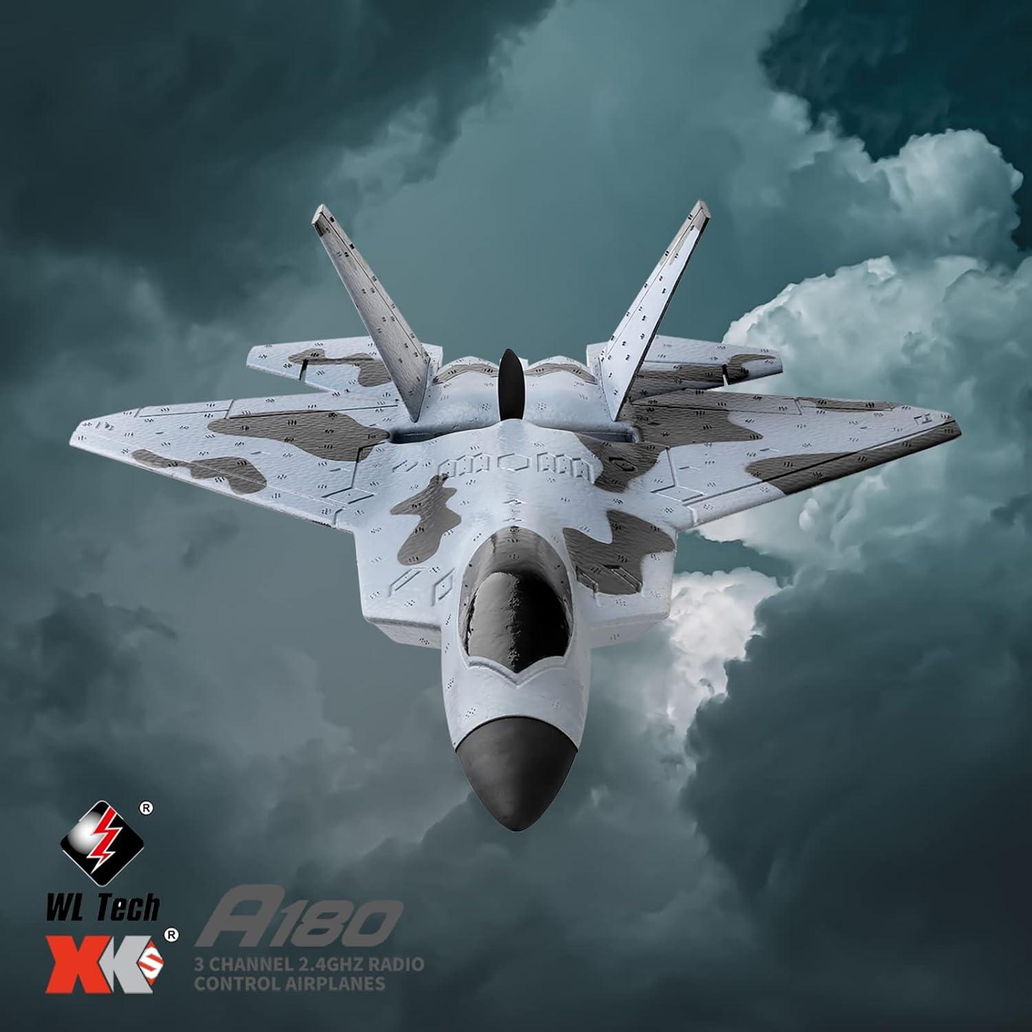 Avión RC WLtoys A180 3 Canales con Giroscopio 3D/6G