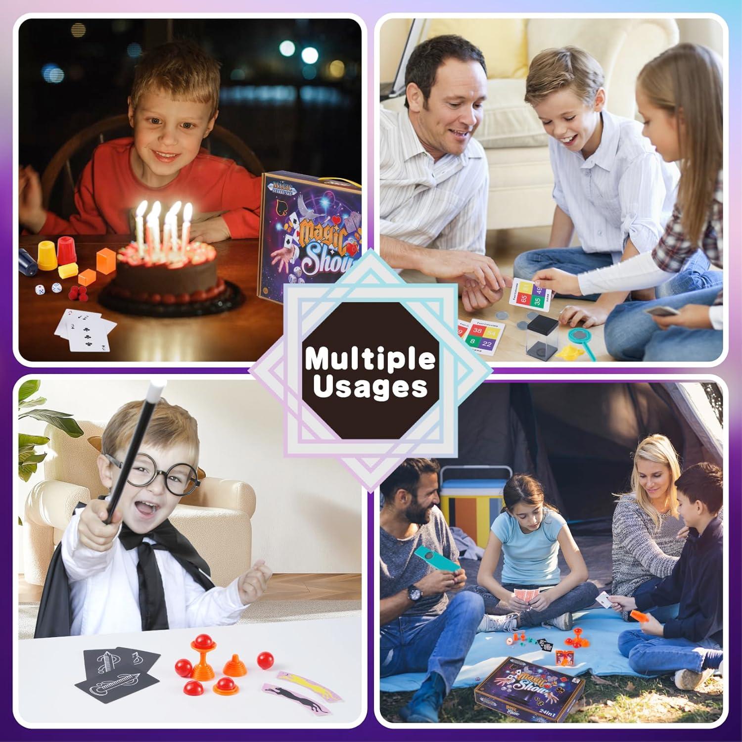 Kit de Magia para Niños Shenzhenshiguoli - 100 Trucos