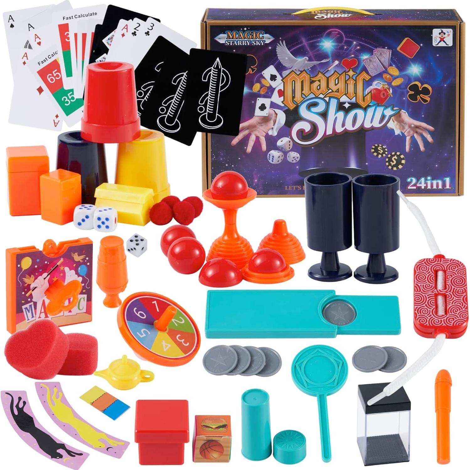 Kit de Magia para Niños Shenzhenshiguoli - 100 Trucos