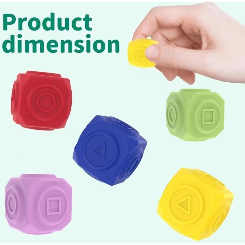 Juego Gonggi Coreano THOVY - 5 Canicas Coloridas, Mejora Destreza