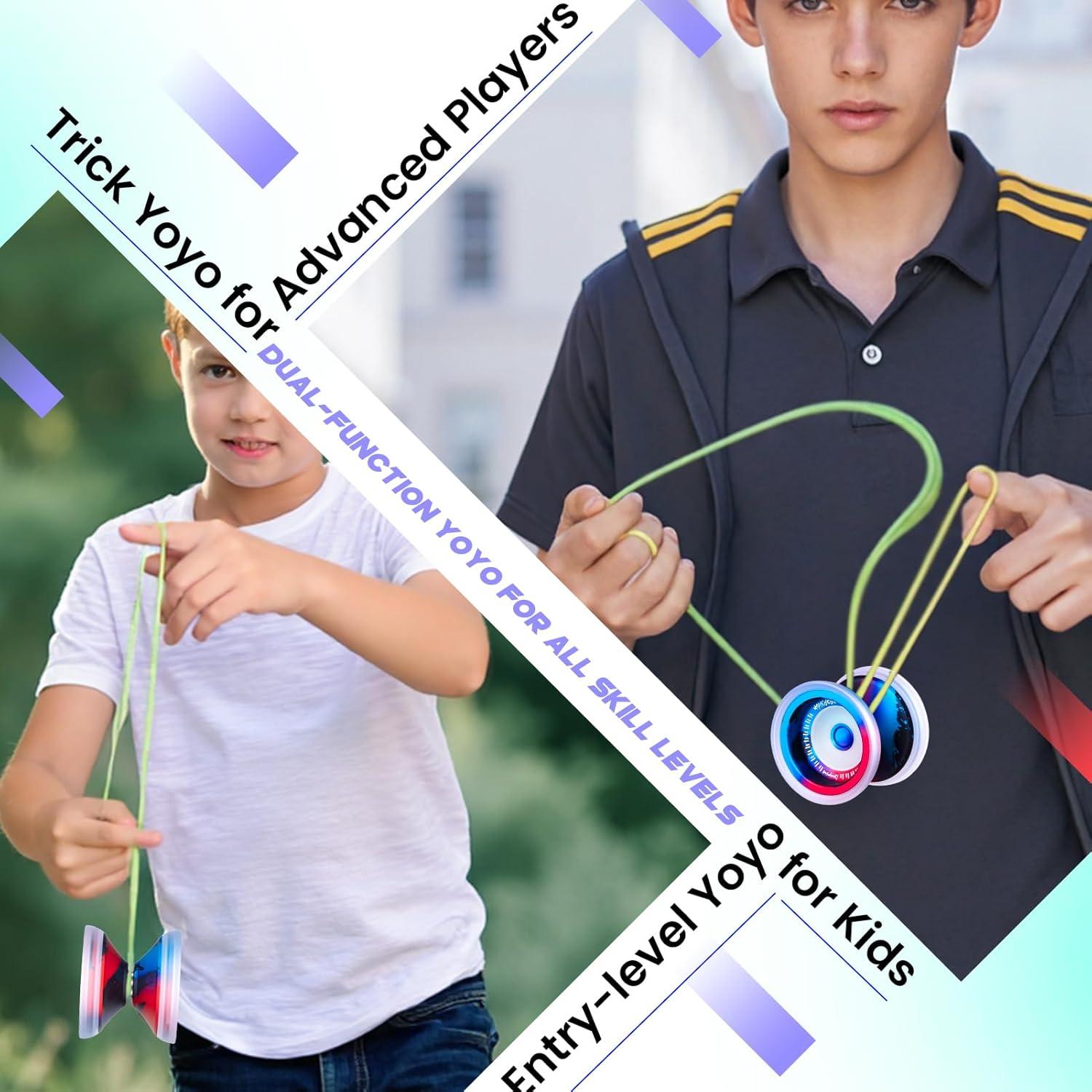 Yoyo Profesional MAGICYOYO V13 Bi-Material para Niños y Adultos