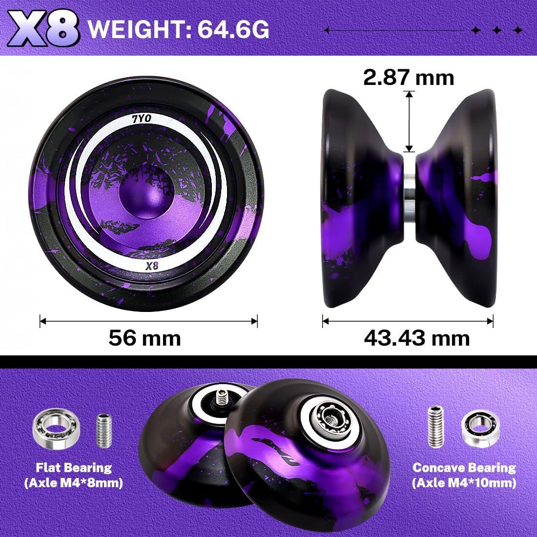 Yoyo Profesional X8 Wabesmanis Responsivo y No Responsivo