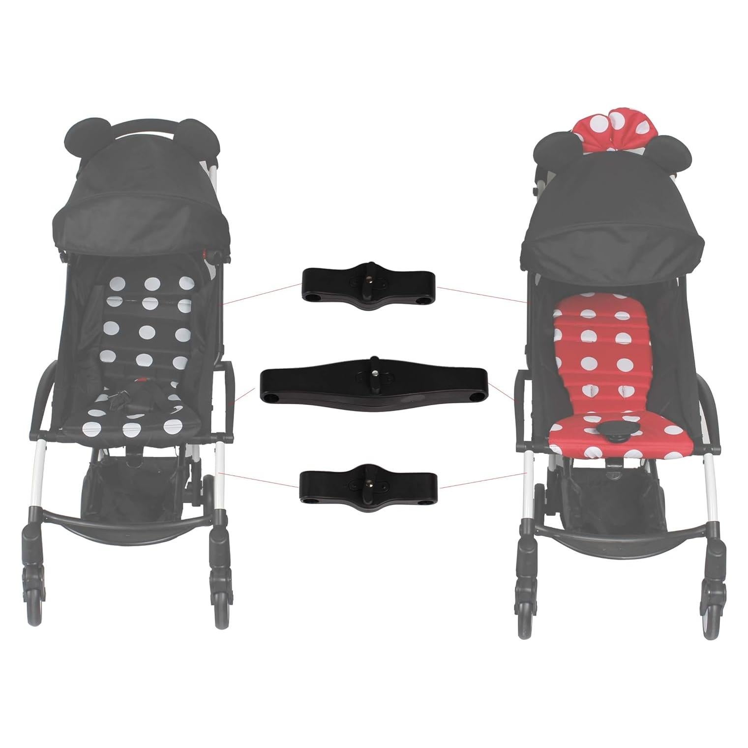 Conectores para Cochecito Doble ROMIRUS YOYO2 YOYO3 - Paquete de 3