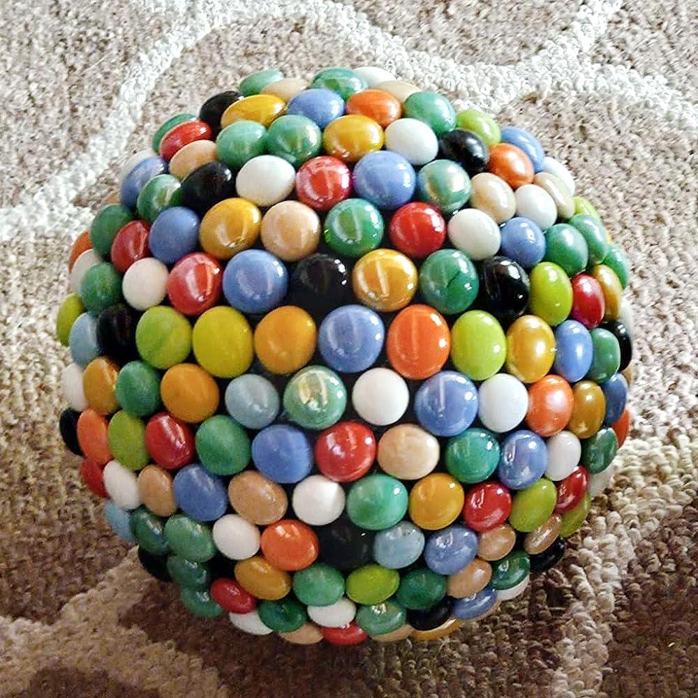 Gemas de Vidrio Coloridas HappyFiller 0.45 kg para Manualidades