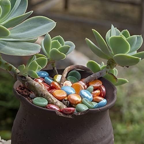 Gemas de Vidrio Coloridas HappyFiller 0.45 kg para Manualidades