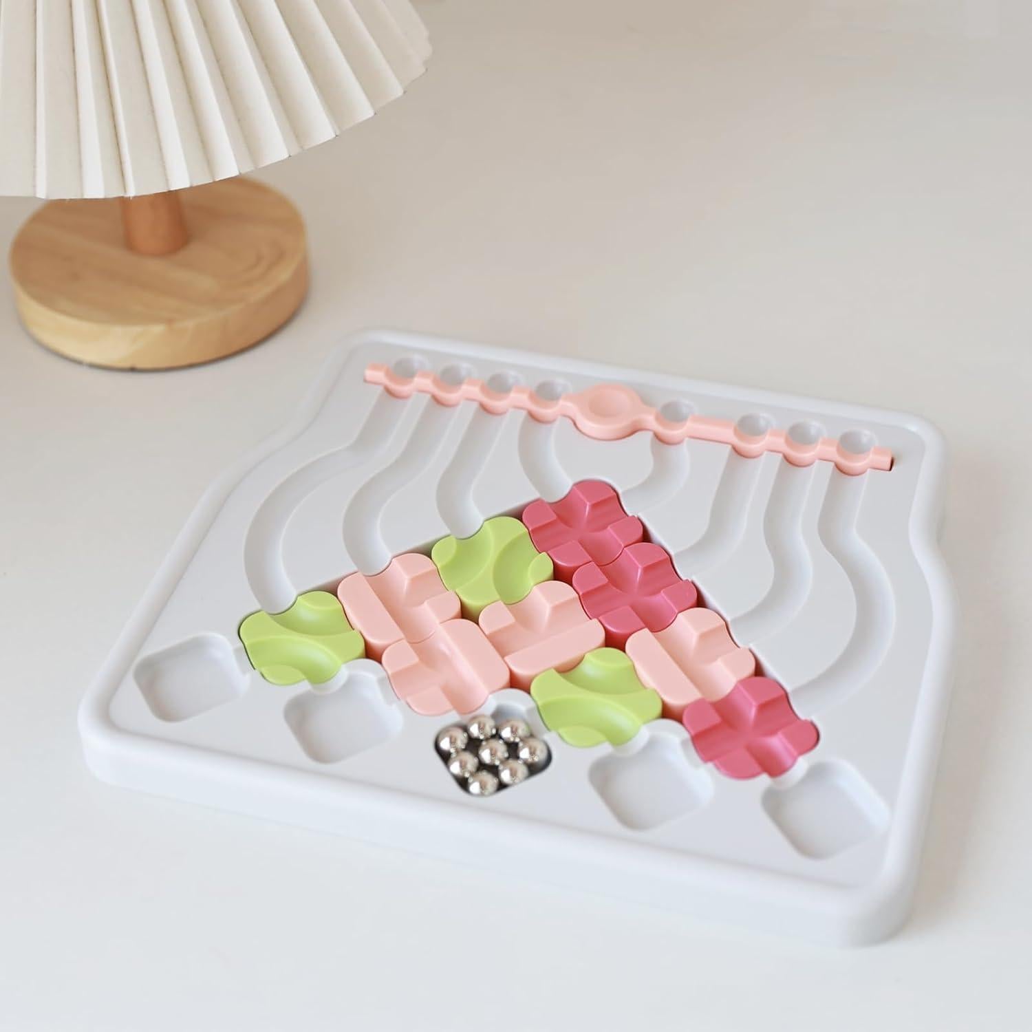 Rompecabezas de Circuito de Canicas Nunukids 25.4x20.3cm